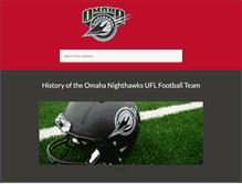 Tablet Screenshot of omahanighthawks.com